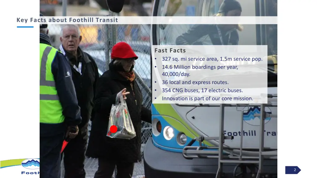 key facts about foothill transit