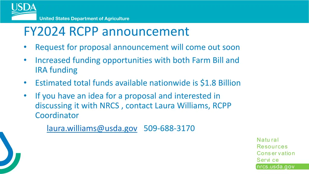 fy2024 rcpp announcement request for proposal