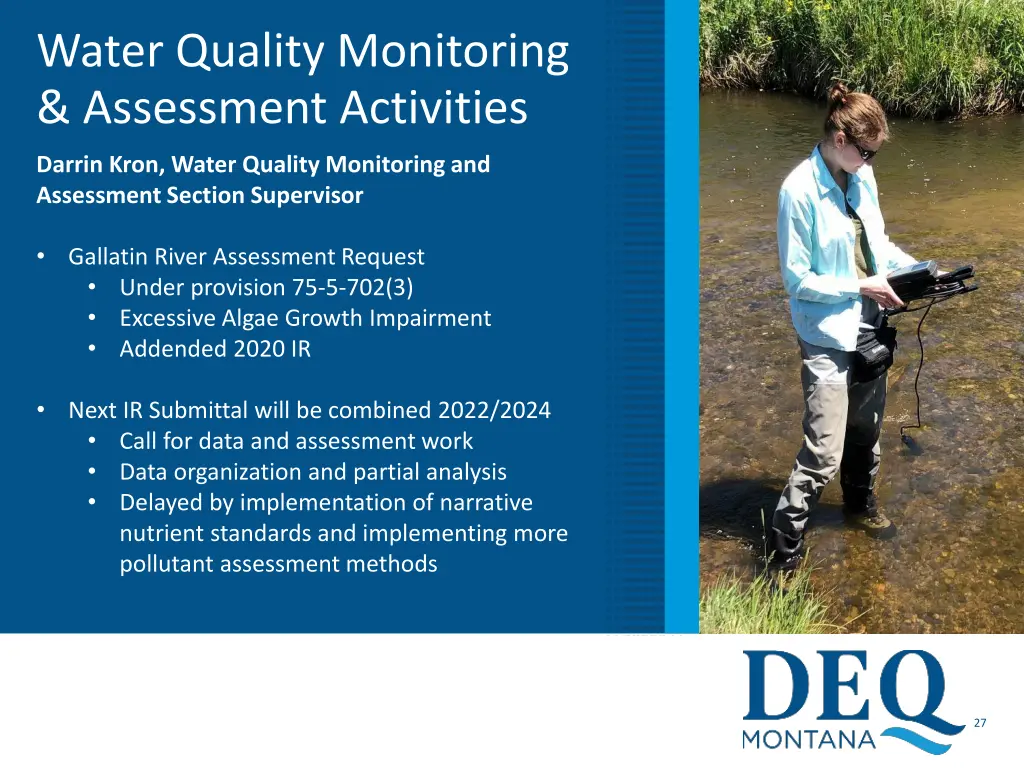 water quality monitoring assessment activities 1