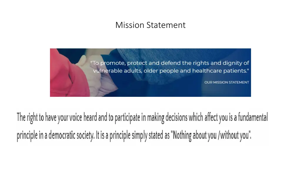 mission statement