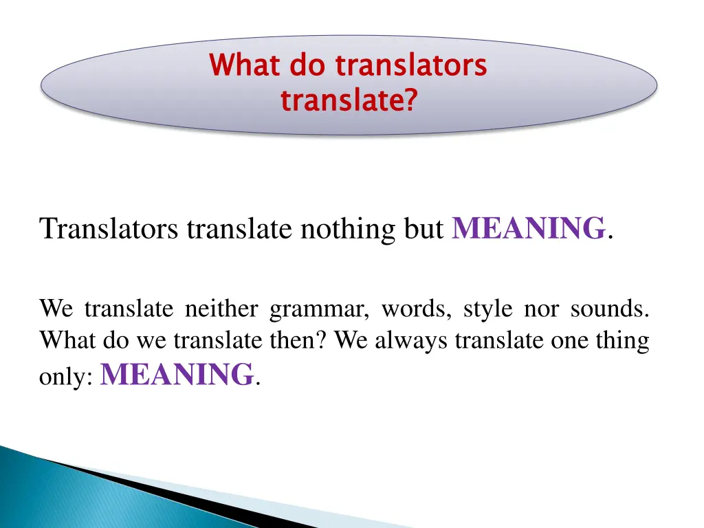 what do translators translate