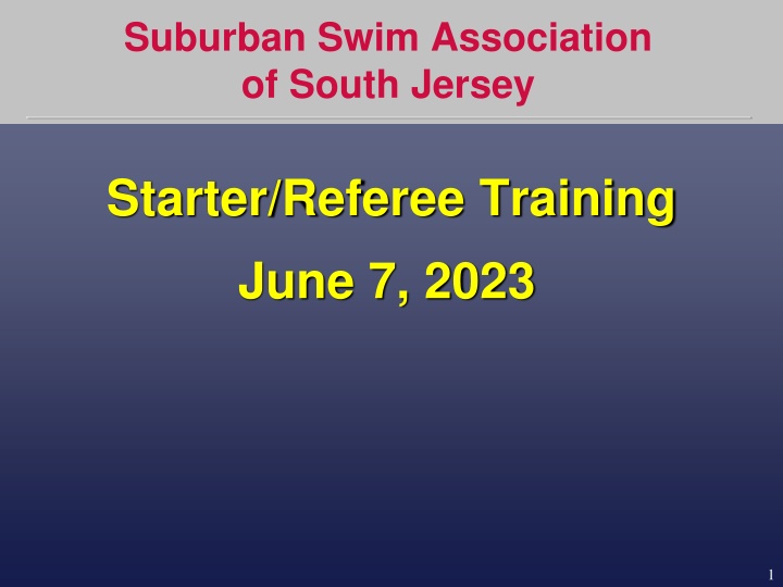 suburban swim association of south jersey