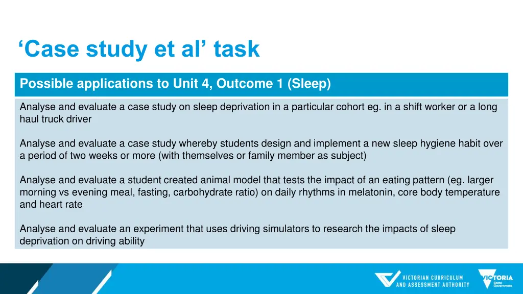 case study et al task 2