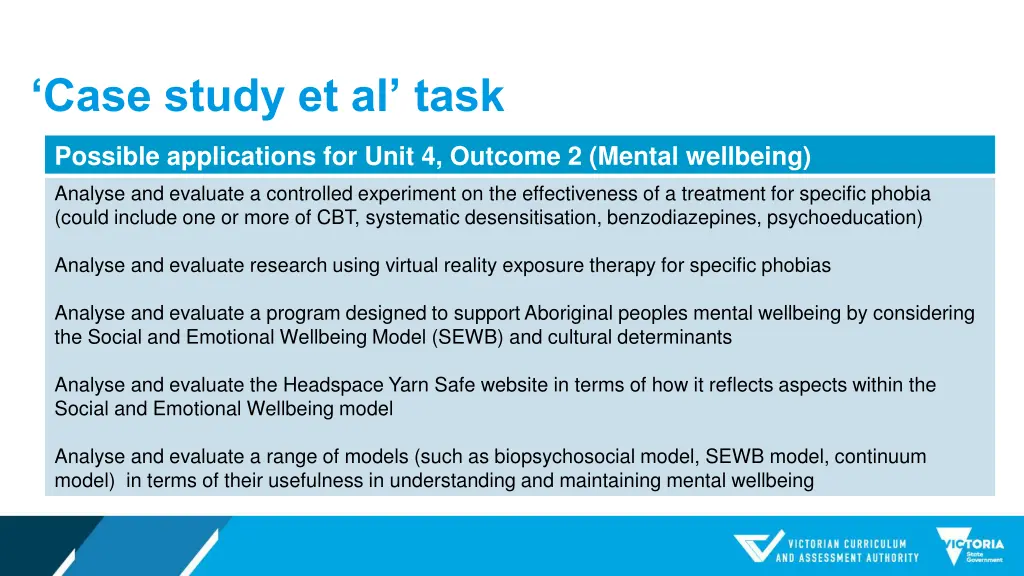 case study et al task 3