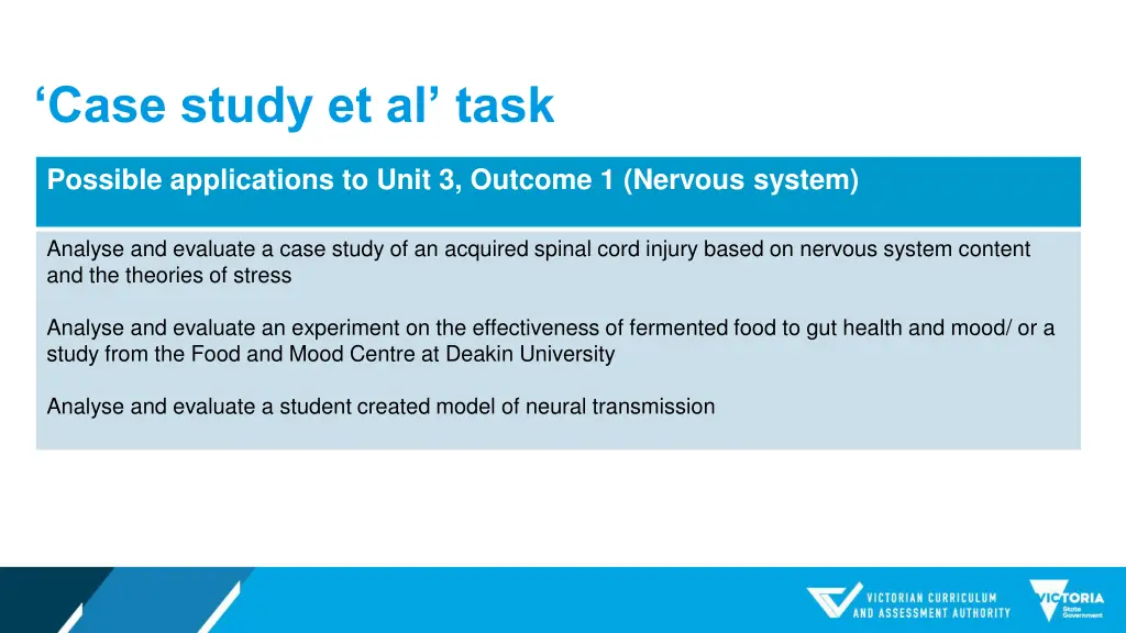 case study et al task