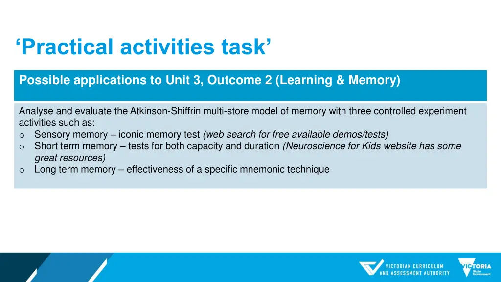 practical activities task 1