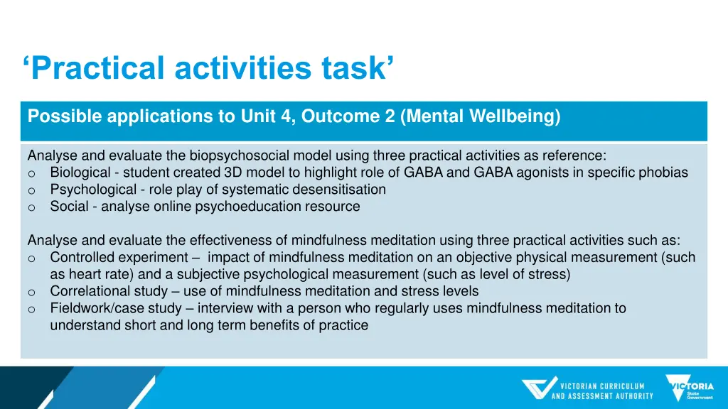 practical activities task 3