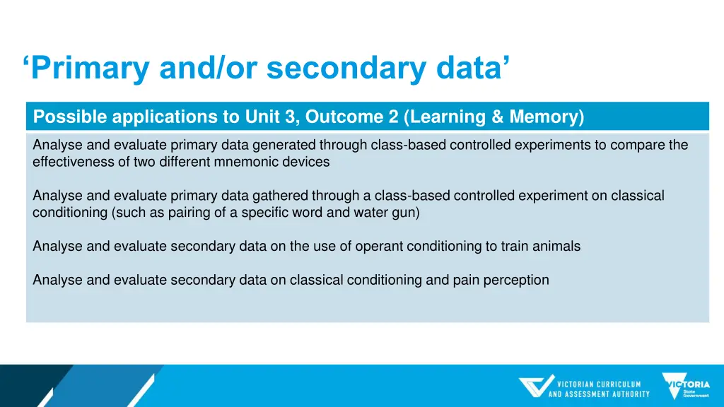 primary and or secondary data 1