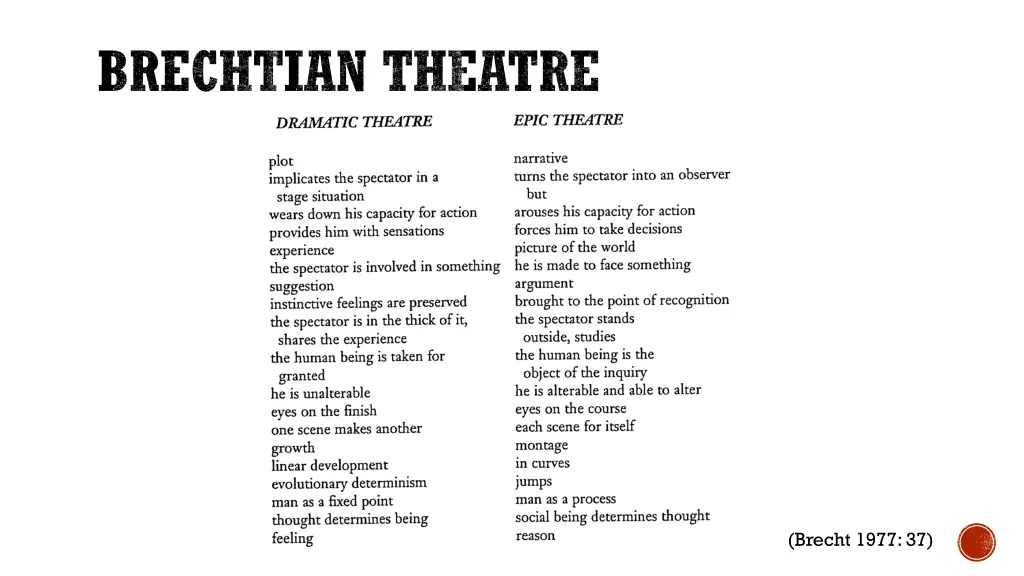 brechtian theatre 2