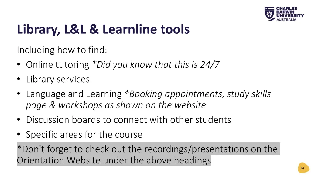 library l l learnline tools