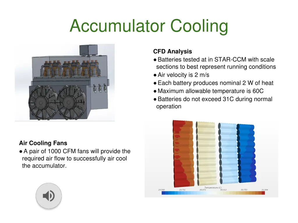 accumulator cooling