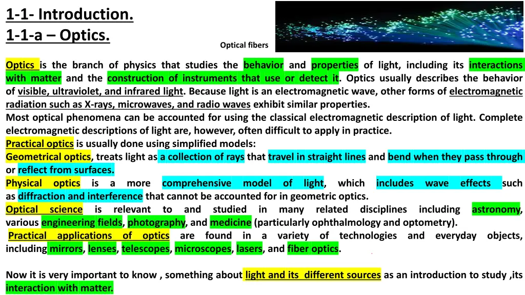 1 1 introduction 1 1 a optics