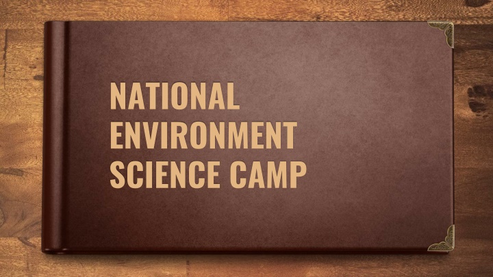 national environment science camp