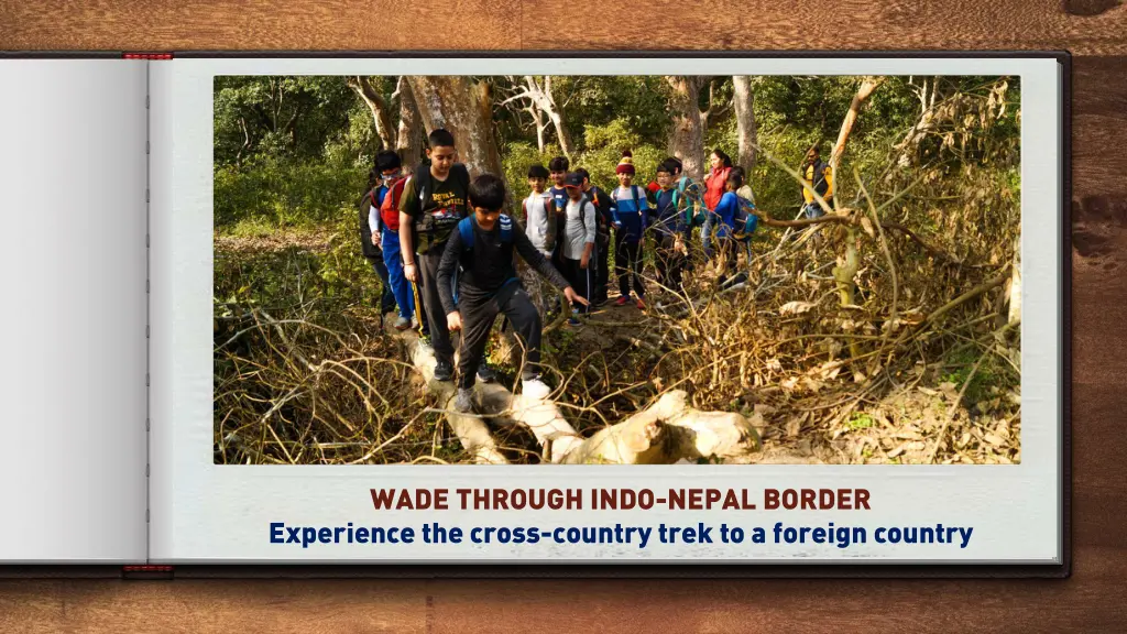 wade through indo nepal border experience