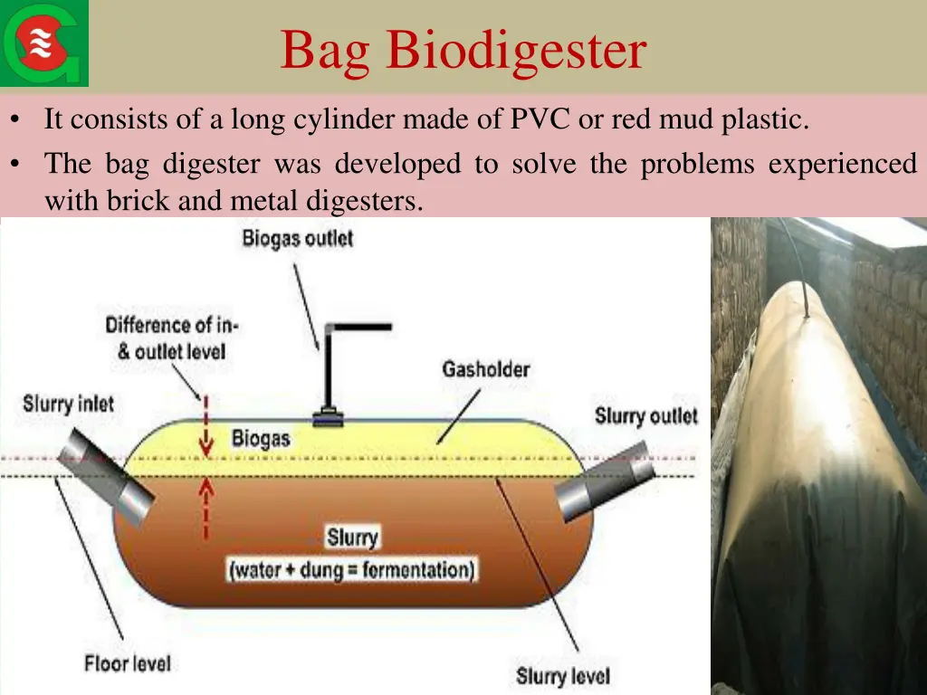 bag biodigester