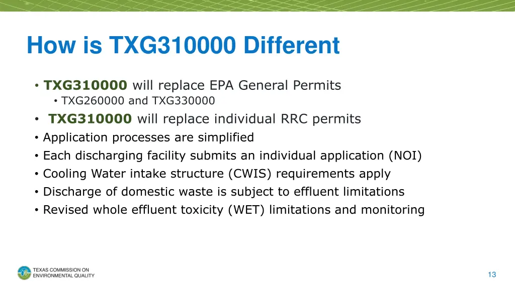 how is txg310000 different