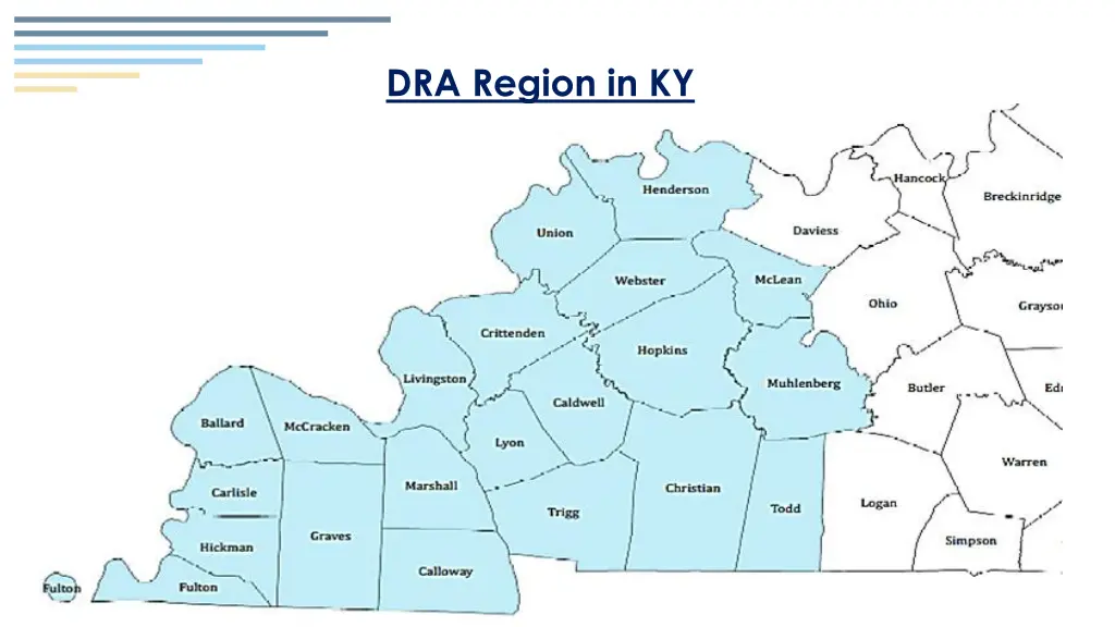 dra region in ky