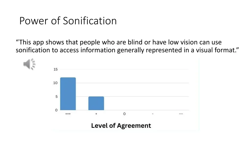 power of sonification