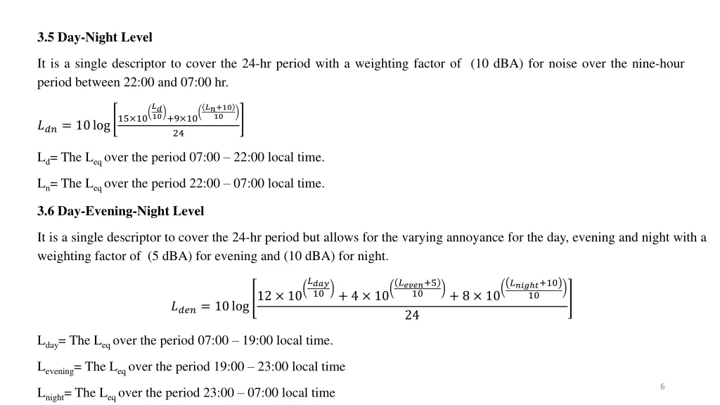 3 5 day night level