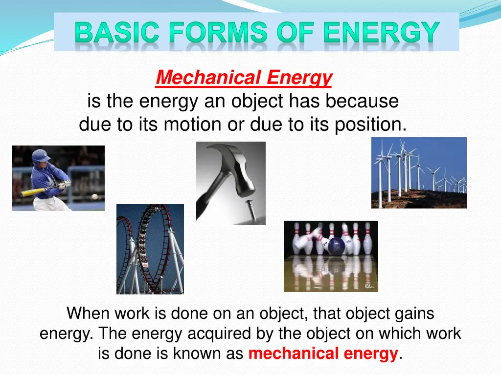 basic forms of energy 1