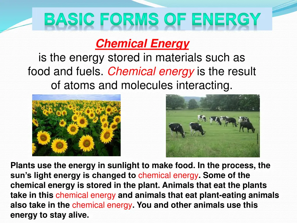 basic forms of energy 2