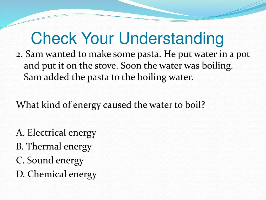 check your understanding