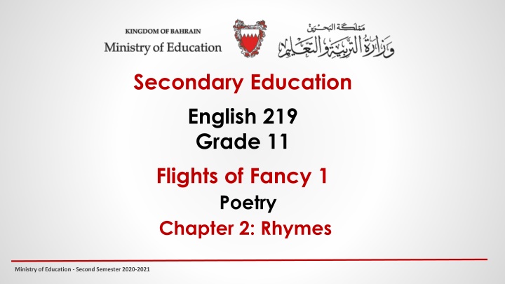 secondary education english 219 grade 11 flights