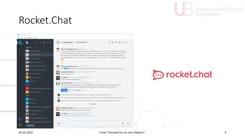rocket chat