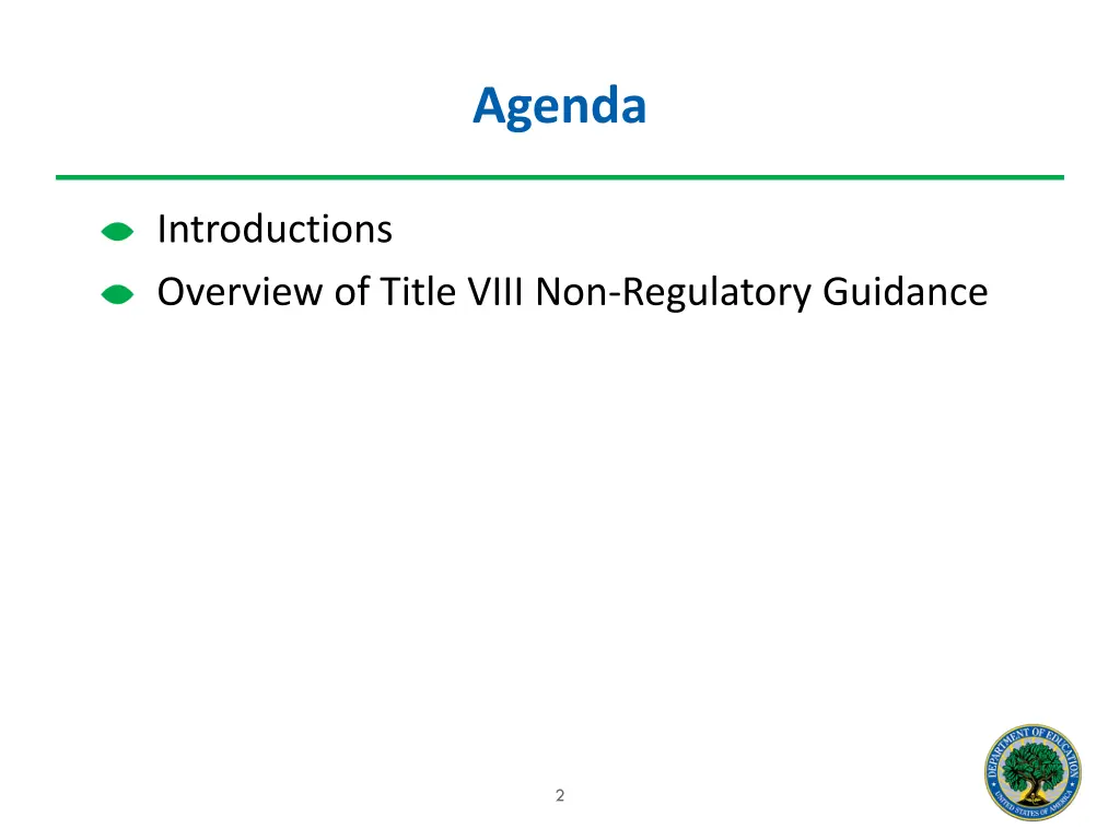 agenda