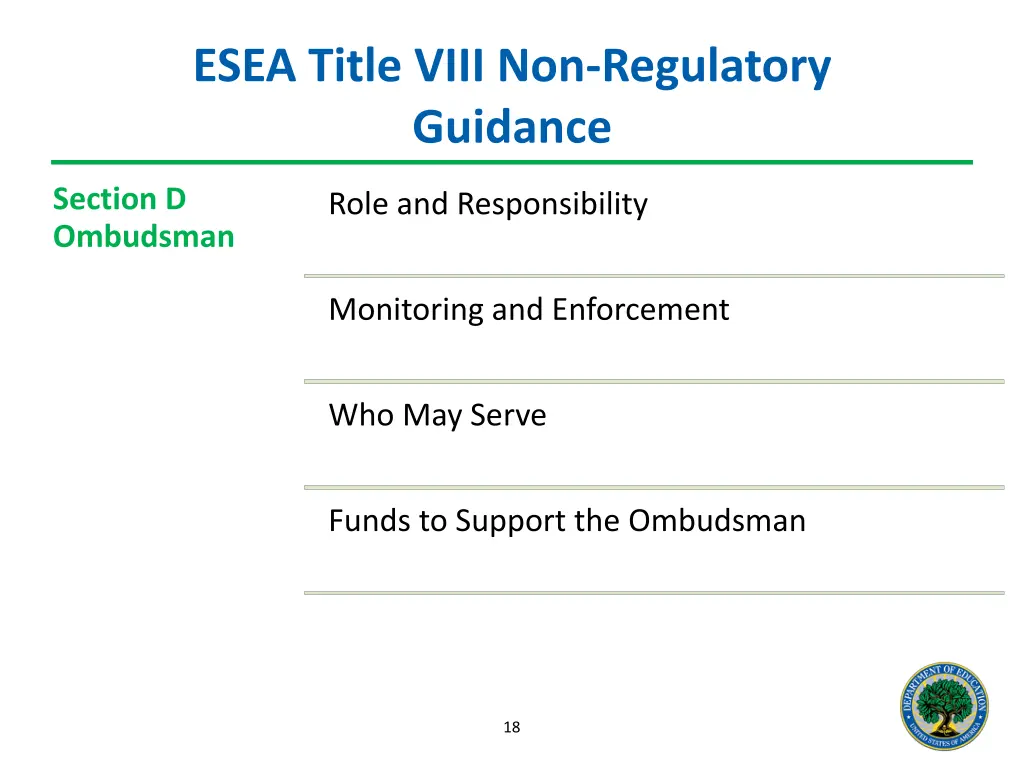 esea title viii non regulatory guidance 4