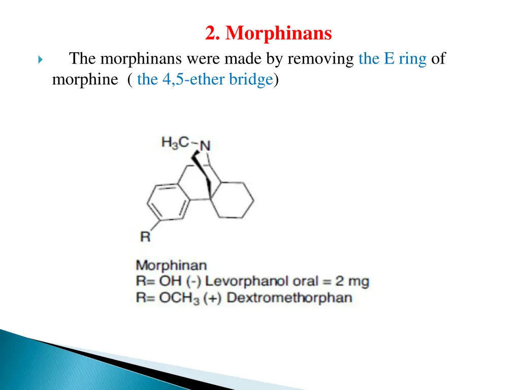 2 morphinans