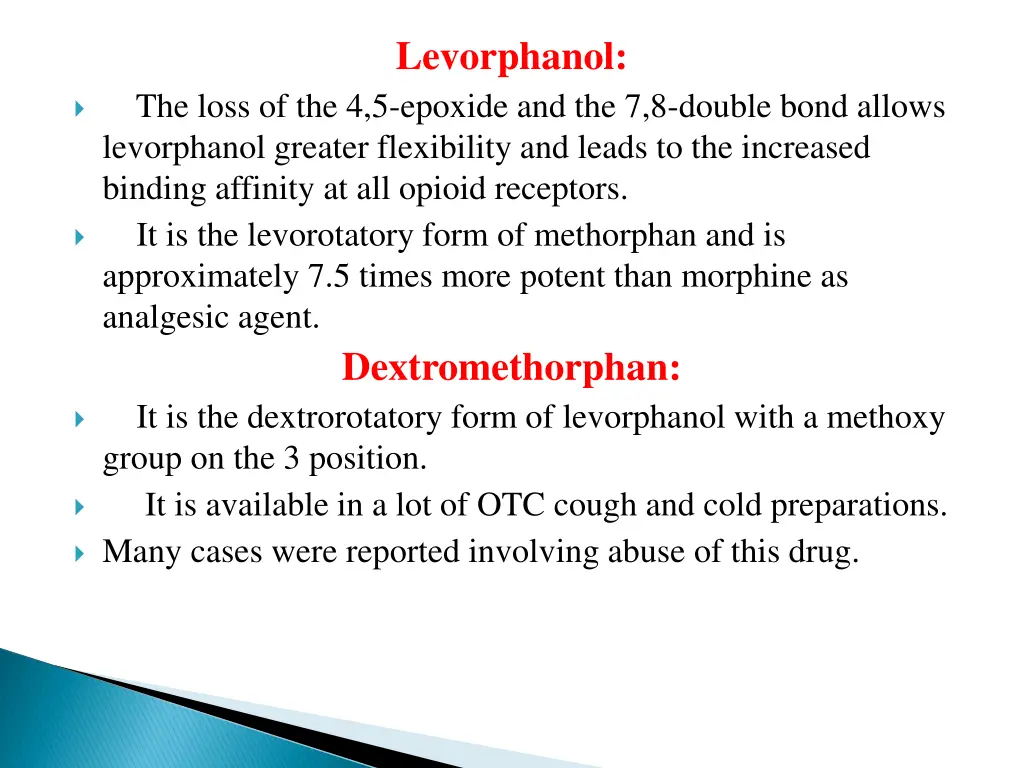 levorphanol