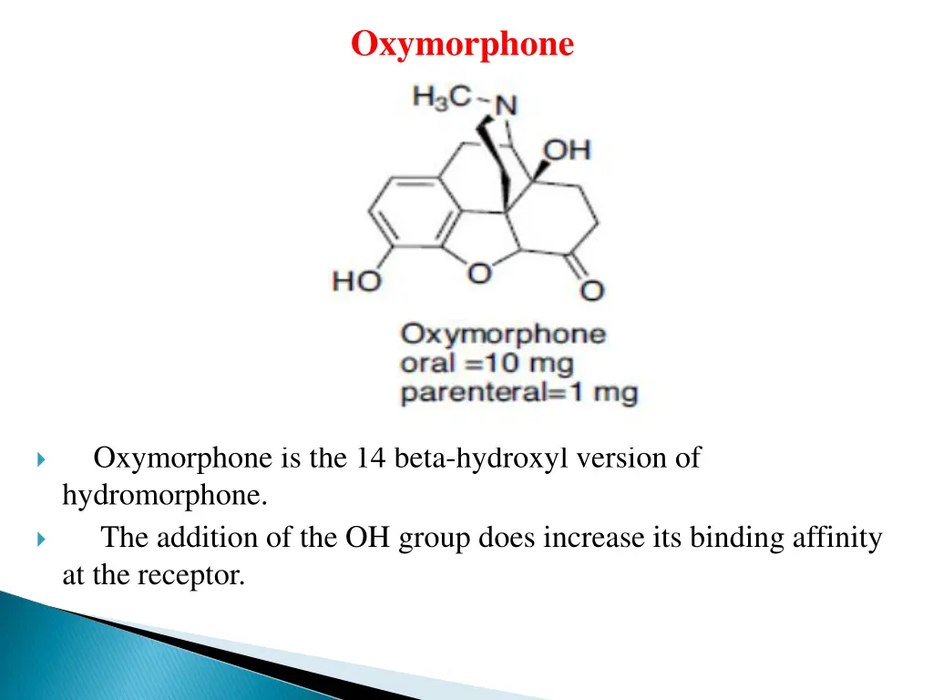 oxymorphone