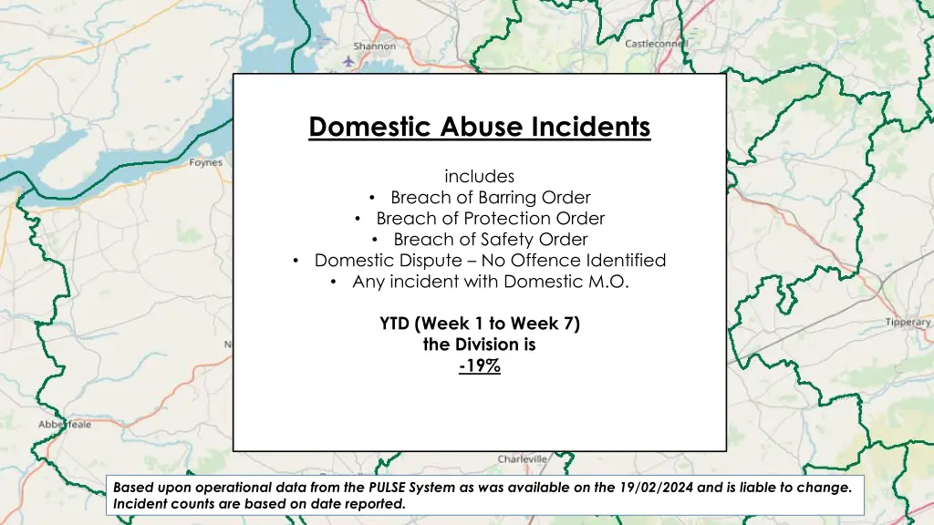 domestic abuse incidents