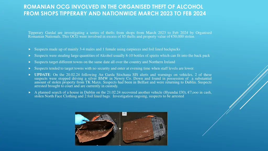 romanian ocg involved in the organised theft