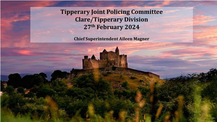 tipperary joint policing committee clare