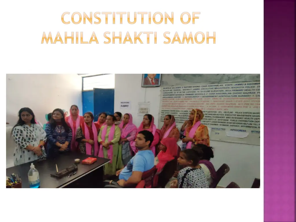 constitution of mahila shakti samoh