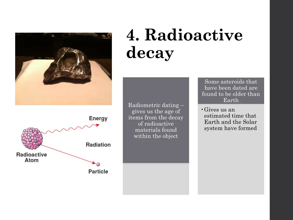 4 radioactive decay
