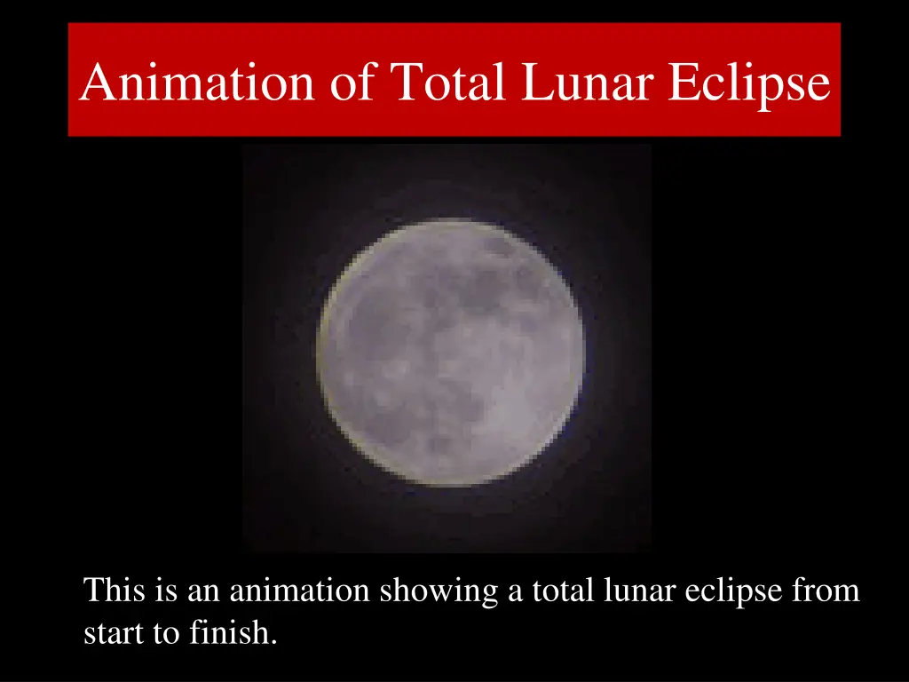 animation of total lunar eclipse