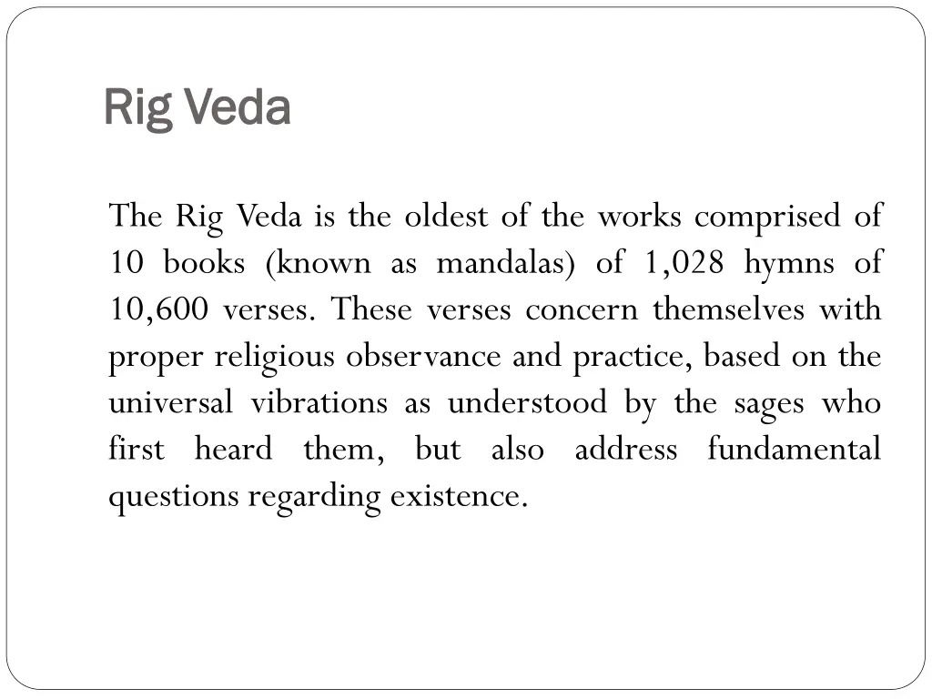 rig veda rig veda