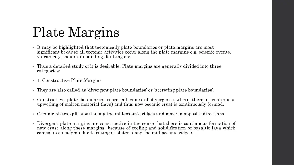 plate margins
