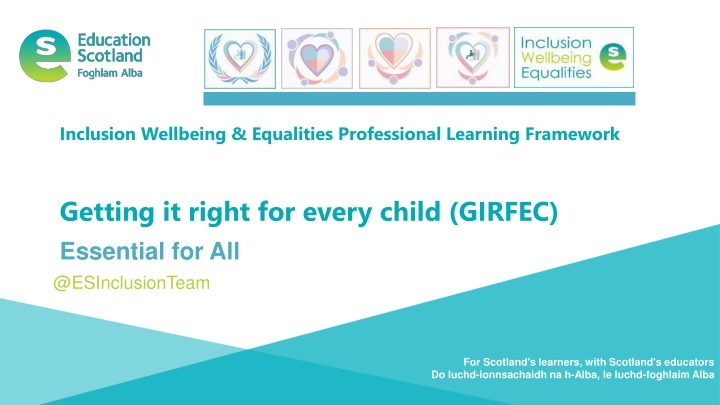 inclusion wellbeing equalities professional