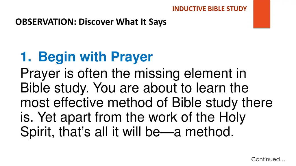 inductive bible study 1