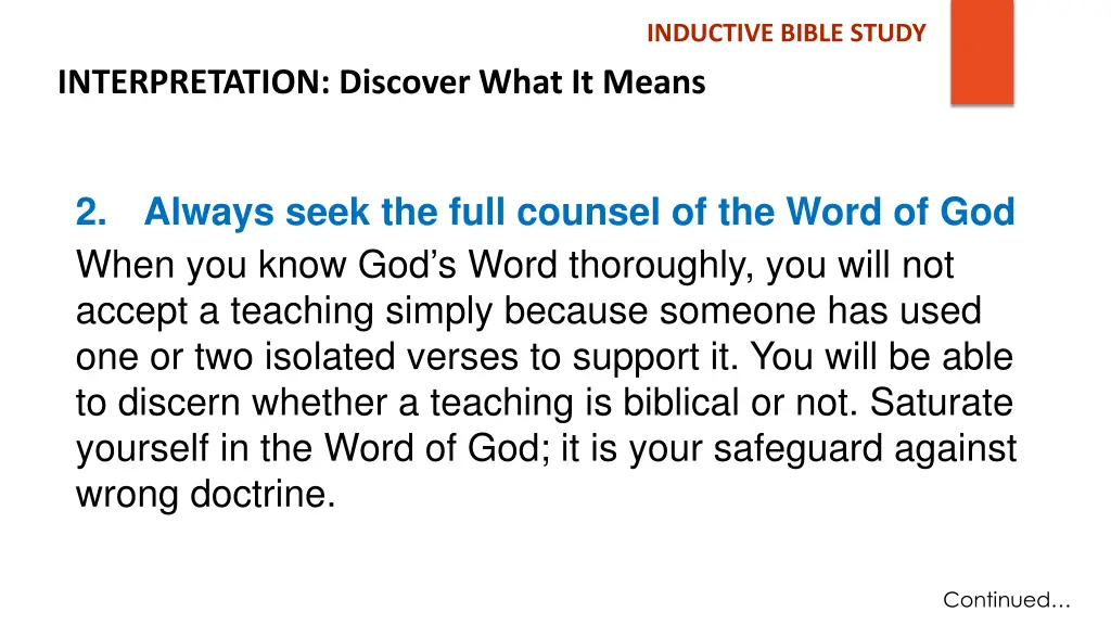 inductive bible study 11