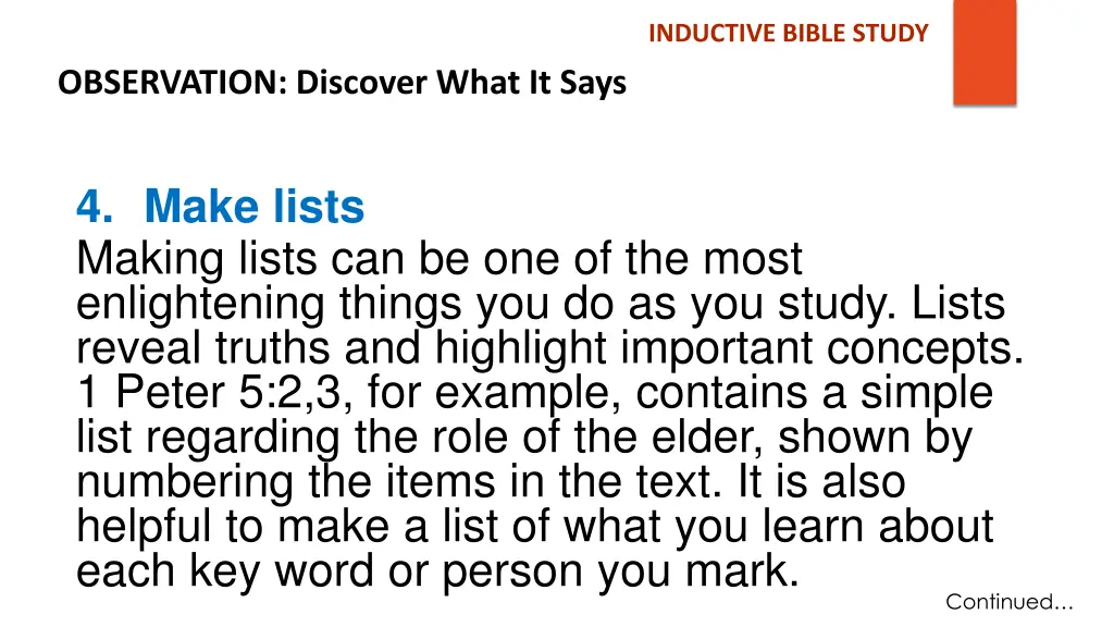 inductive bible study 4