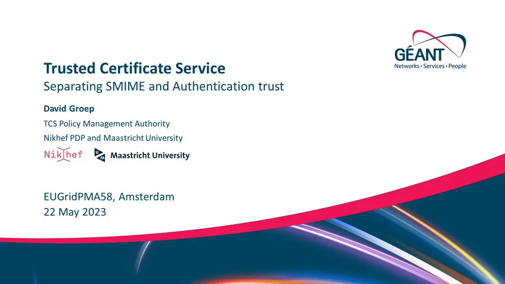 trusted certificate service