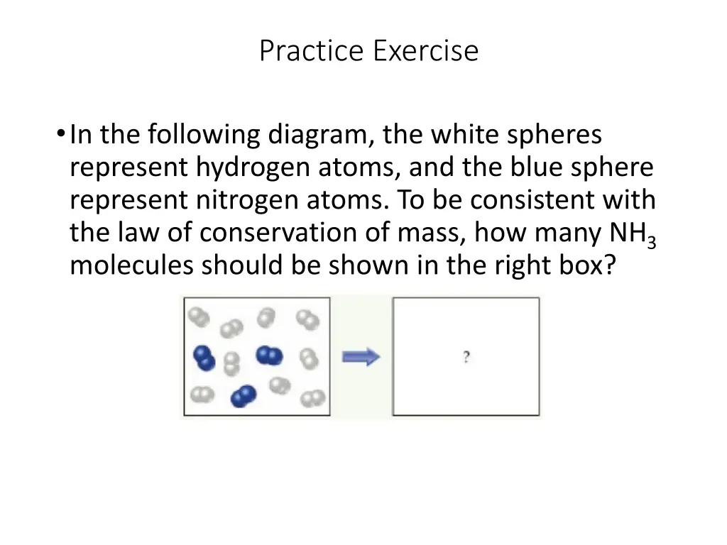 practice exercise