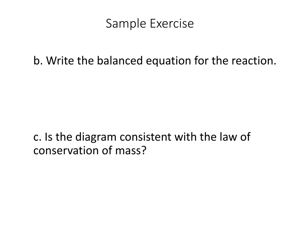 sample exercise 1