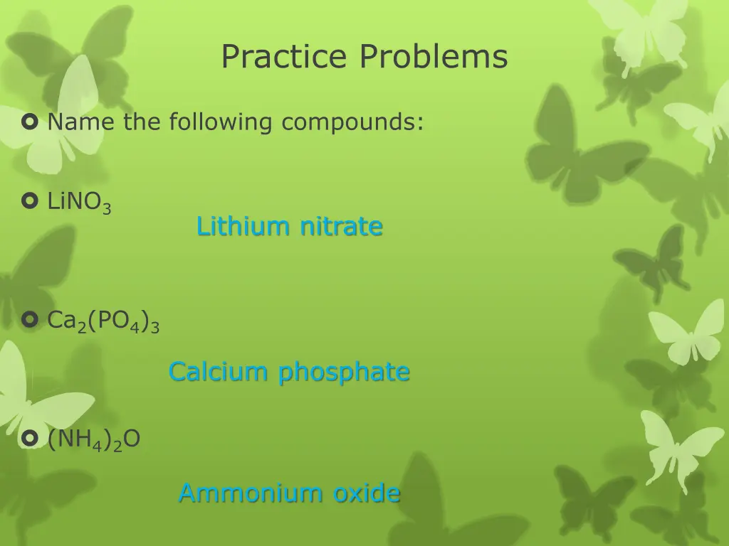 practice problems 5