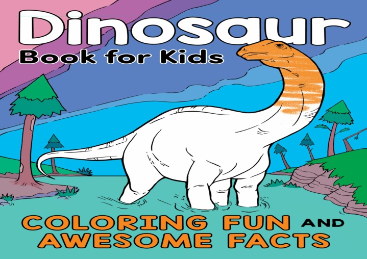 pdf dinosaur book for kids coloring